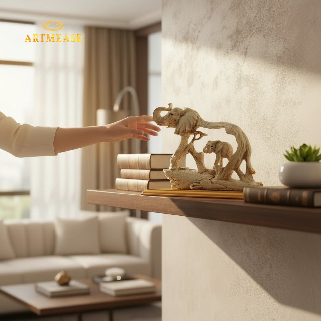 Feng Sui Elephant Figurine