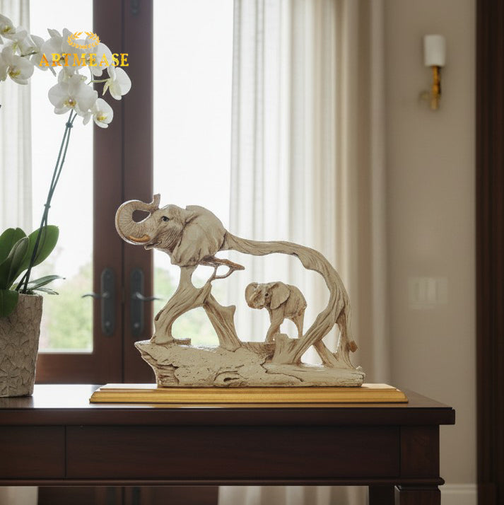 Feng Sui Elephant Figurine