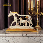 Good Luck Horse Showpiece