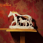 Good Luck Horse Showpiece