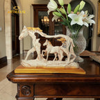 Good Luck Horse Showpiece