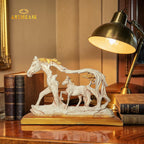 Good Luck Horse Showpiece