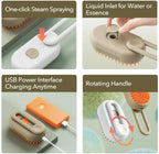 Artmease Electric Pet Steam Hair Brush