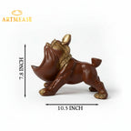 Bulldog Storage Sculpture