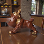 Bulldog Storage Sculpture