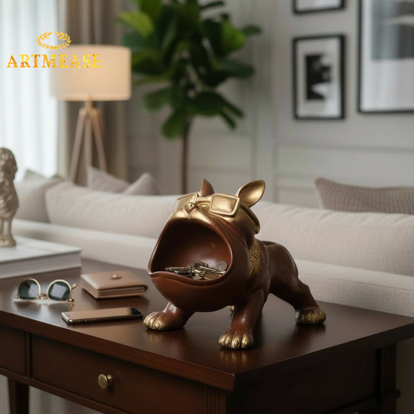 Bulldog Storage Sculpture