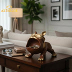 Bulldog Storage Sculpture