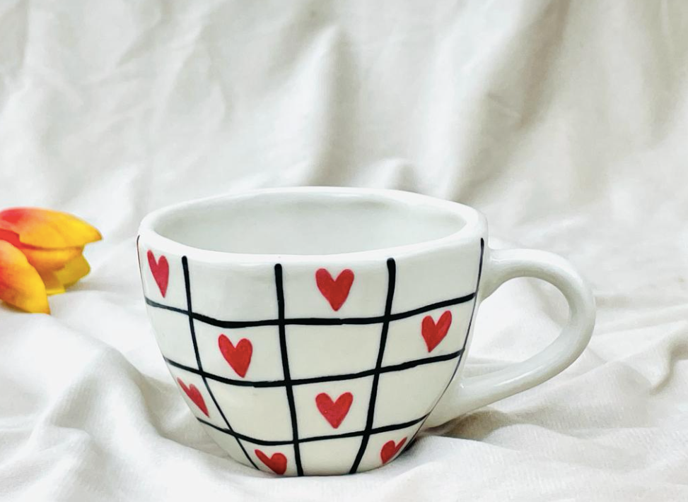 Check Heart Cup