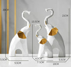 Elephant Family Showpiece