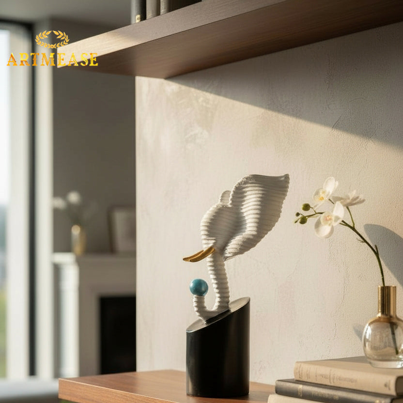 Elephant Head Sculpture