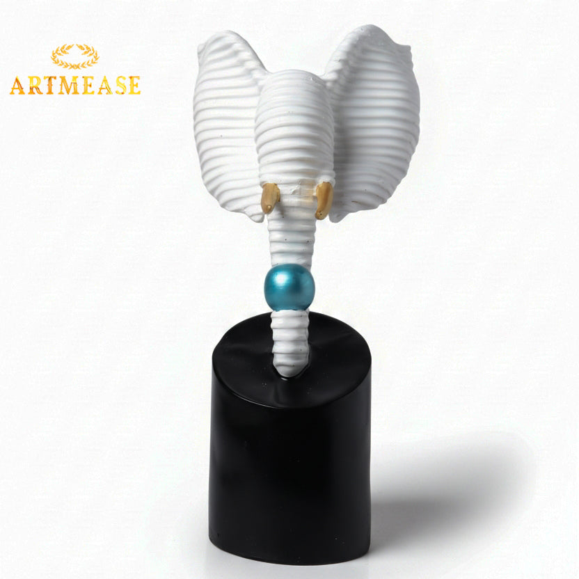 Elephant Head Sculpture