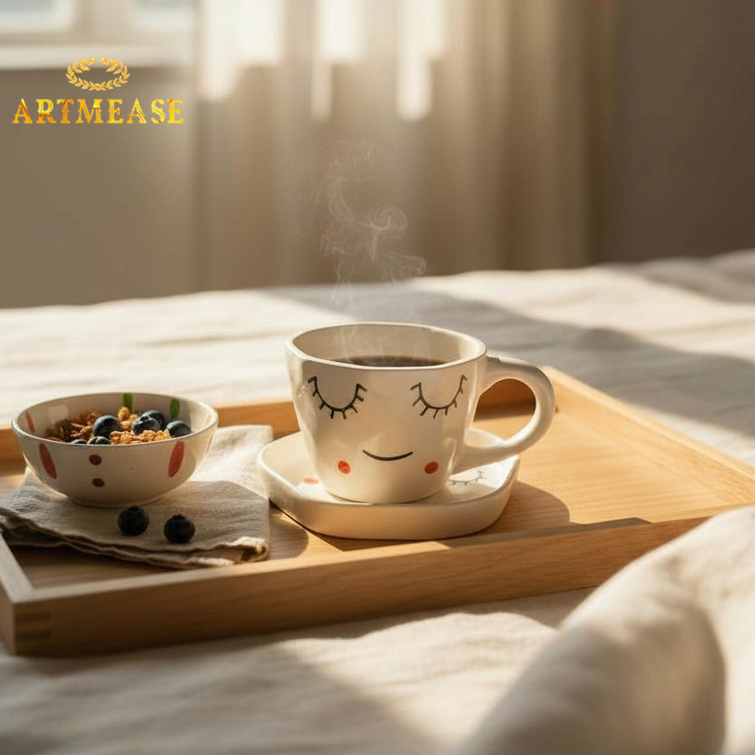 Eyelash Cup & Saucer Set