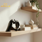 Heart Hands Sculpture