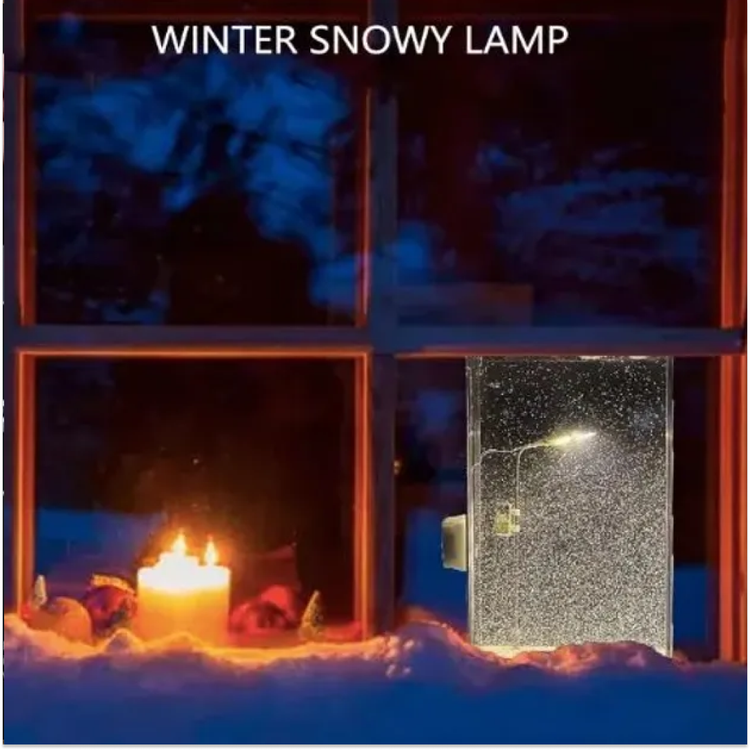 Artmease Snowfall Night Lamp