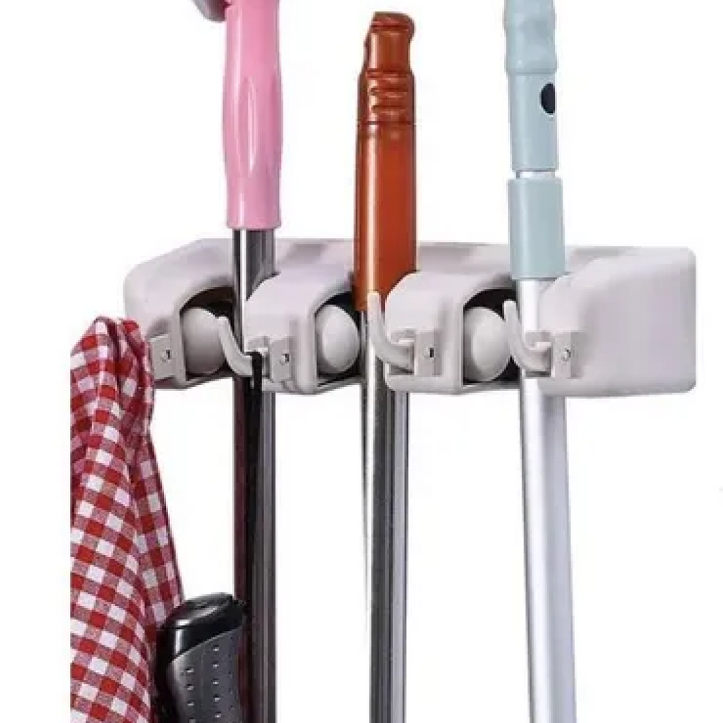 Wall Mounted Mop & Broom Holder