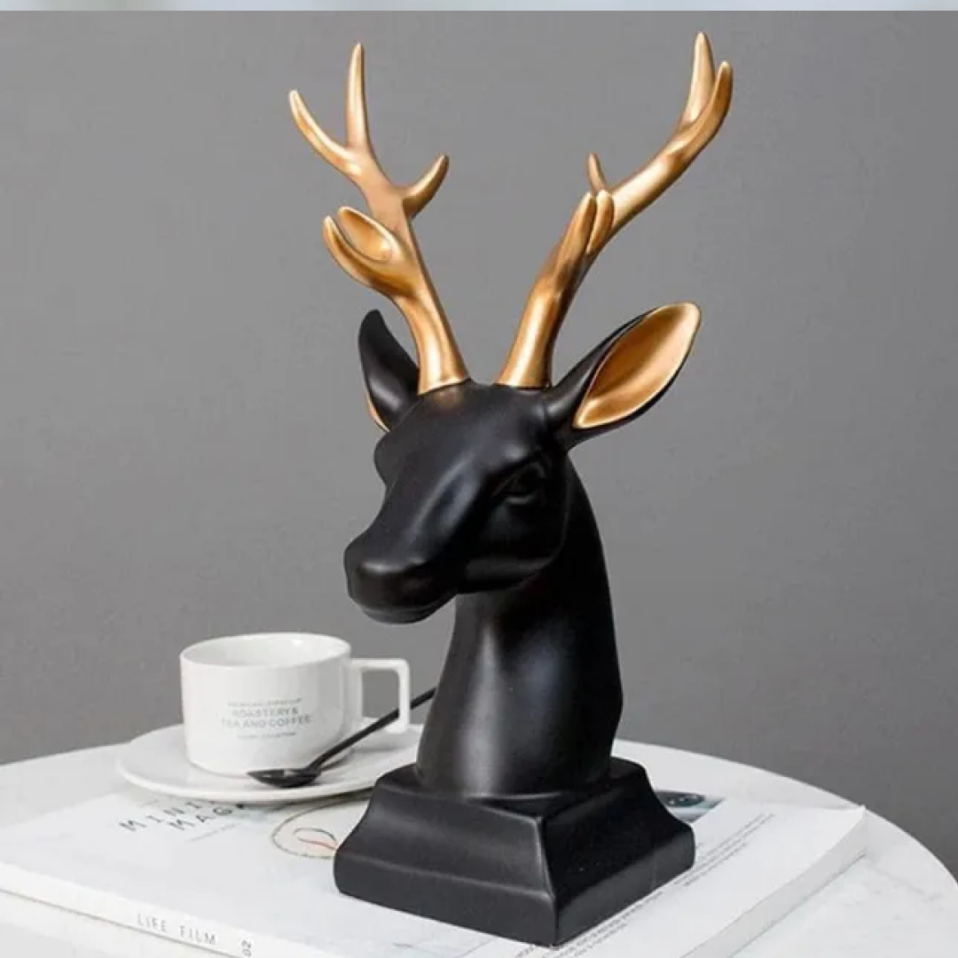 Deer Head Showpiece