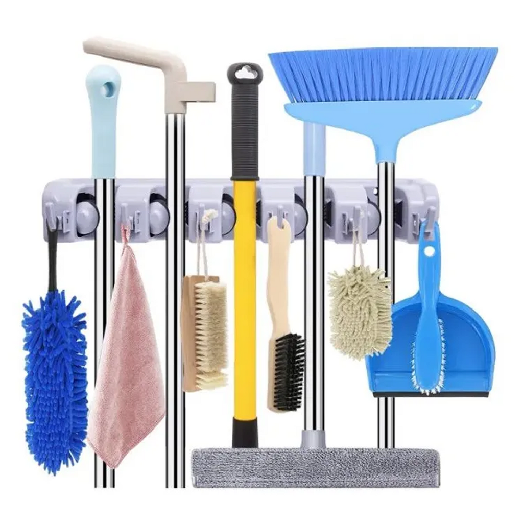 Wall Mounted Mop & Broom Holder
