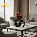 Intertwined Heart Planter Set of 2