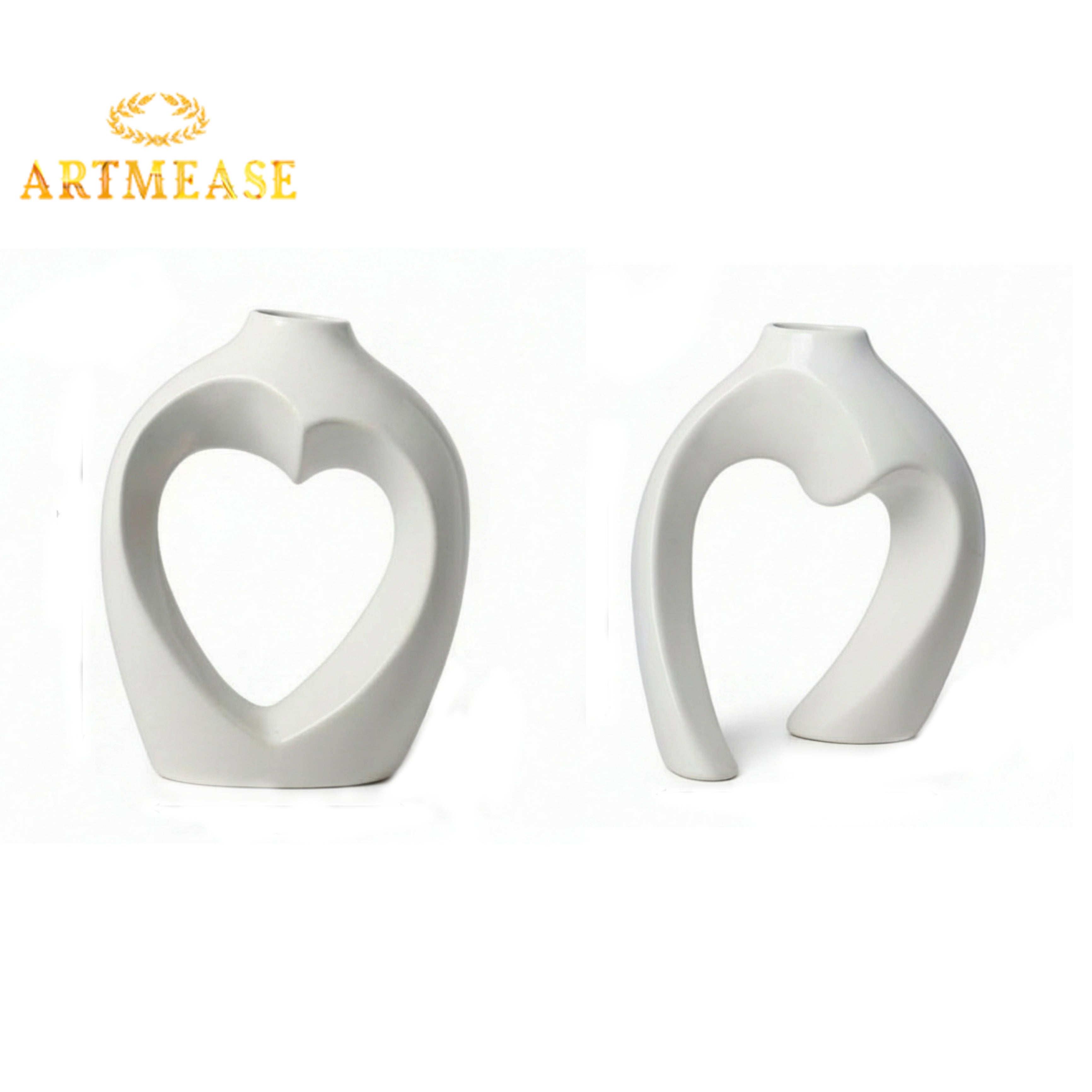 Intertwined Heart Planter Set of 2