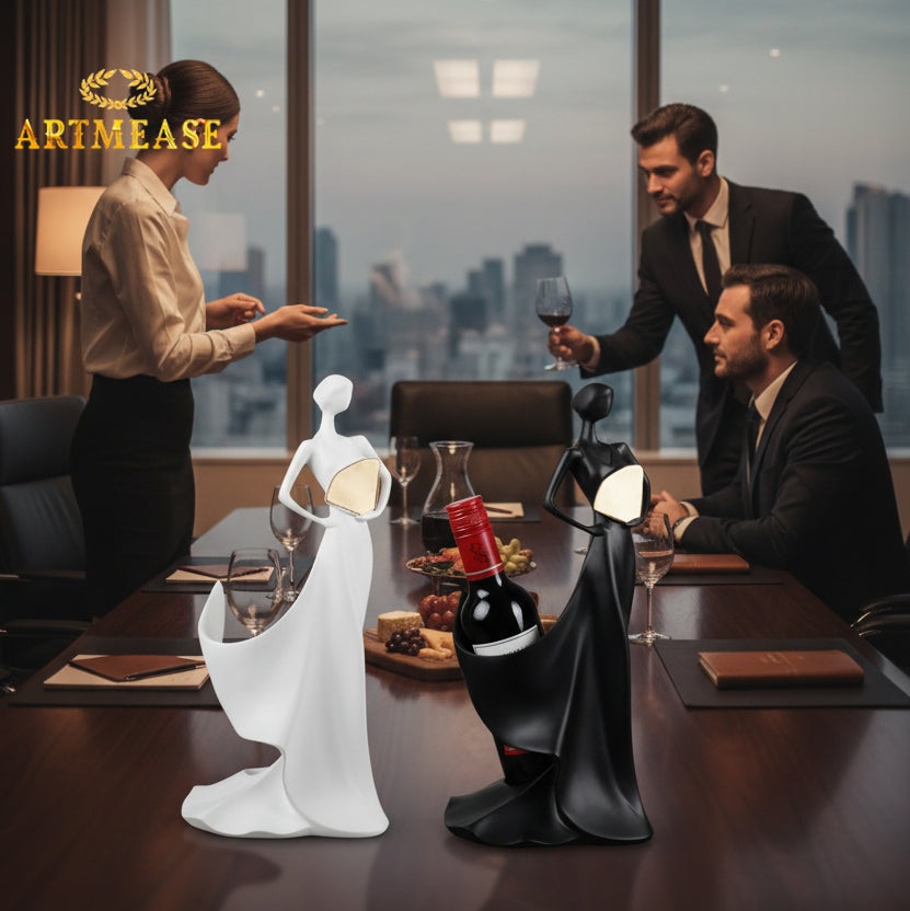 Lady Wine Bottle Holder