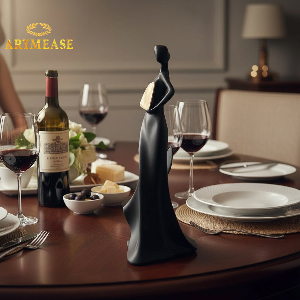 Lady Wine Bottle Holder