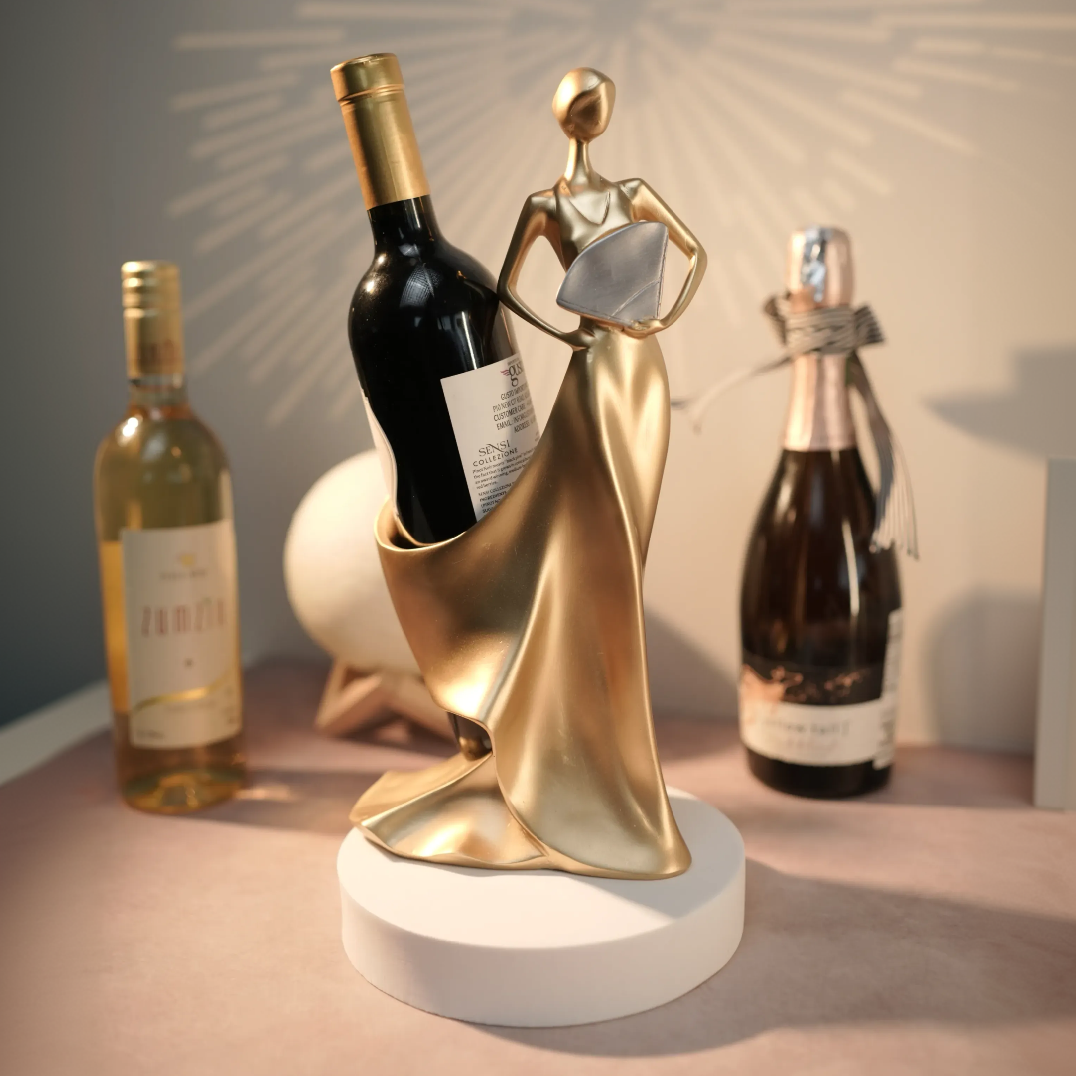 Lady Wine Bottle Holder