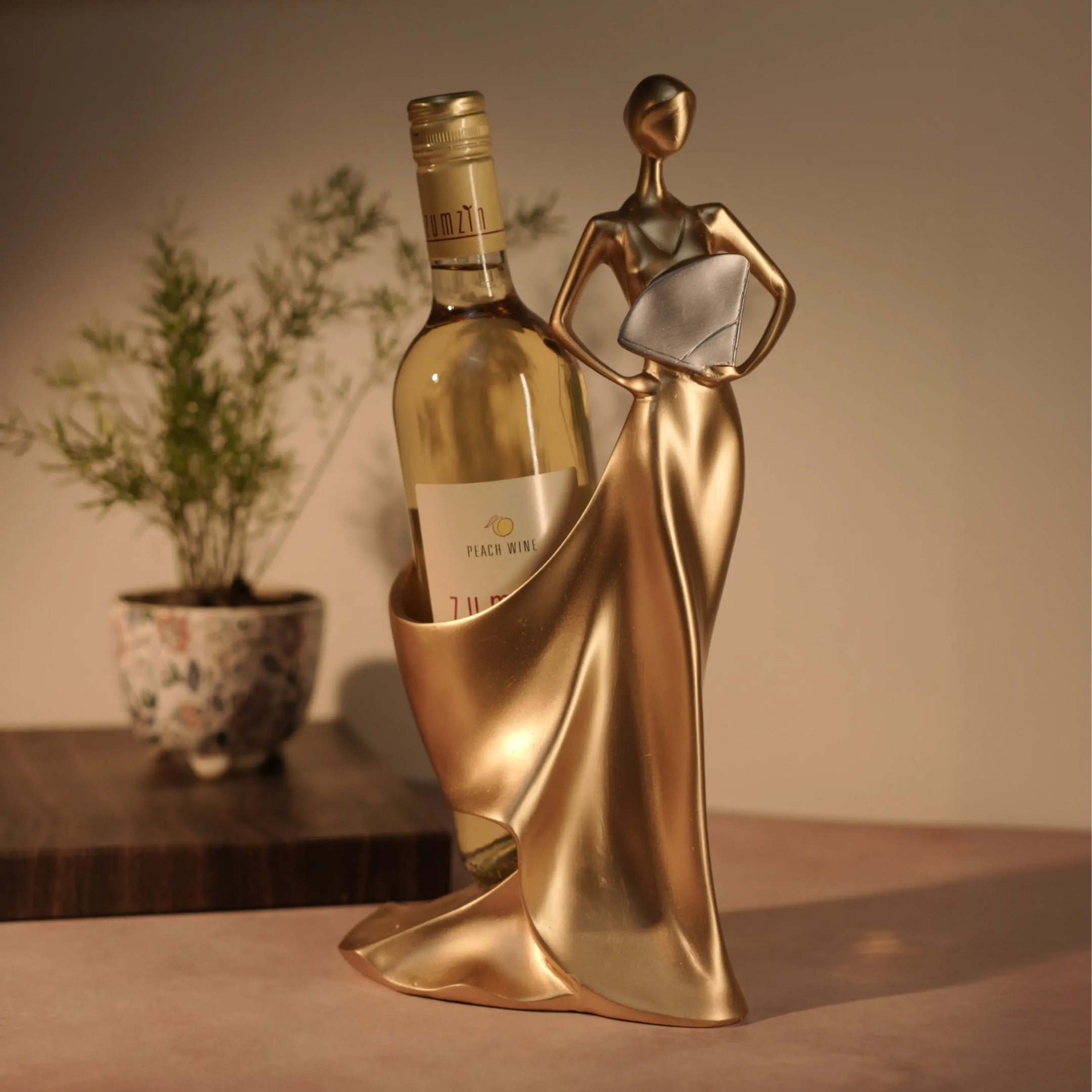 Lady Wine Bottle Holder