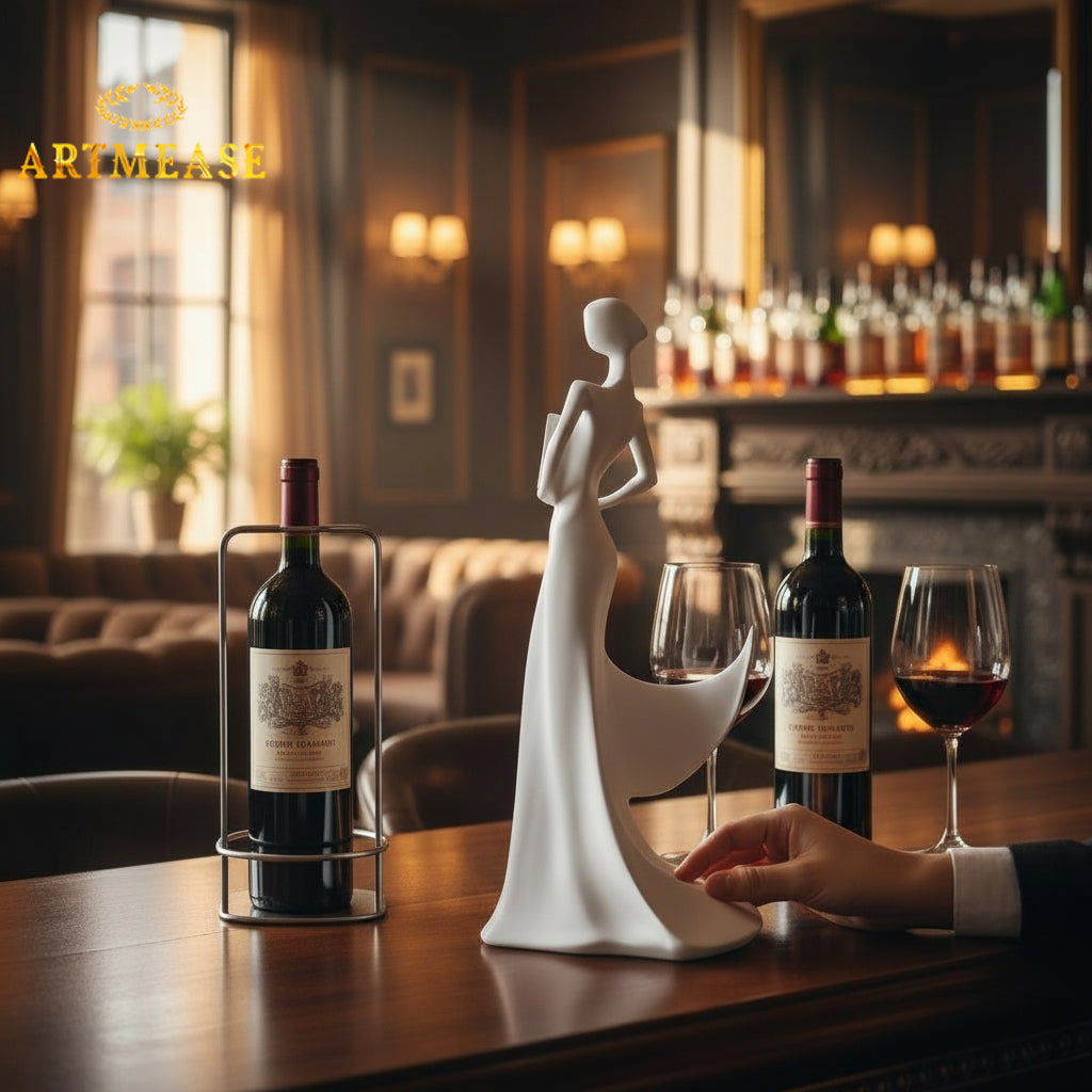 Lady Wine Bottle Holder
