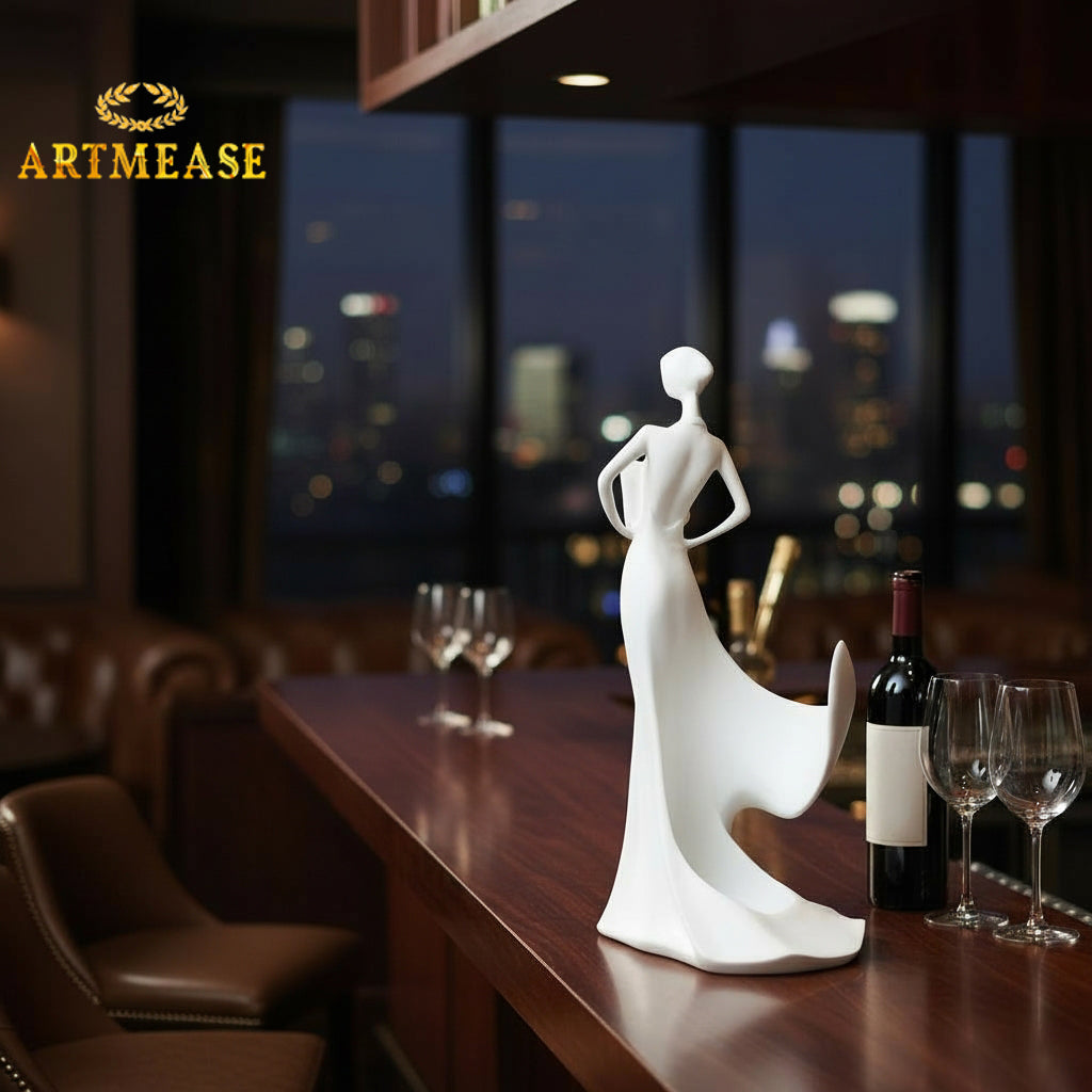 Lady Wine Bottle Holder