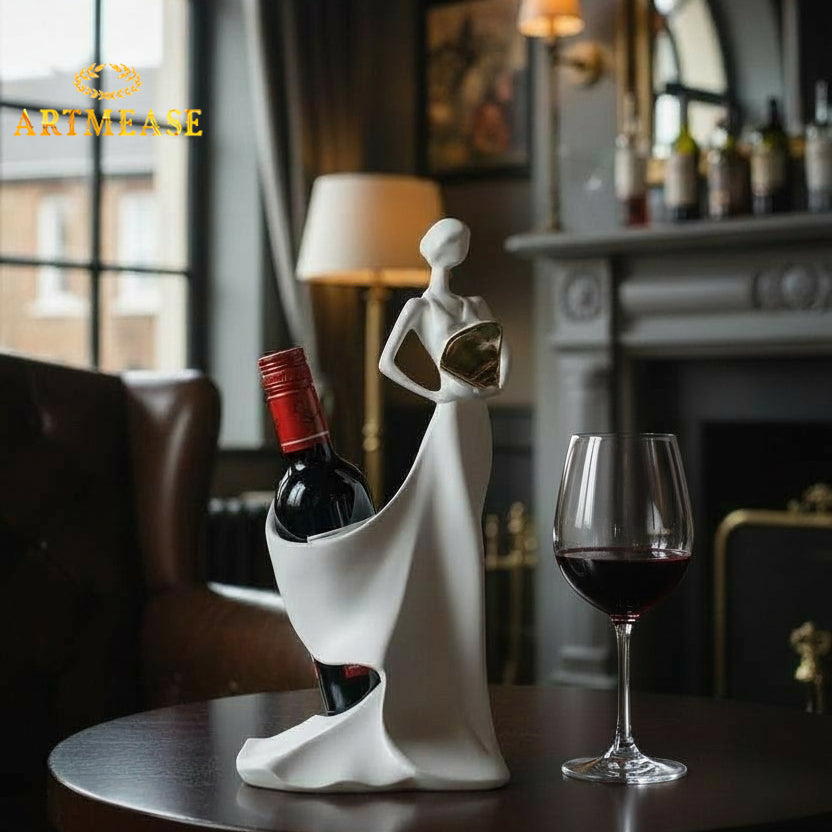 Lady Wine Bottle Holder