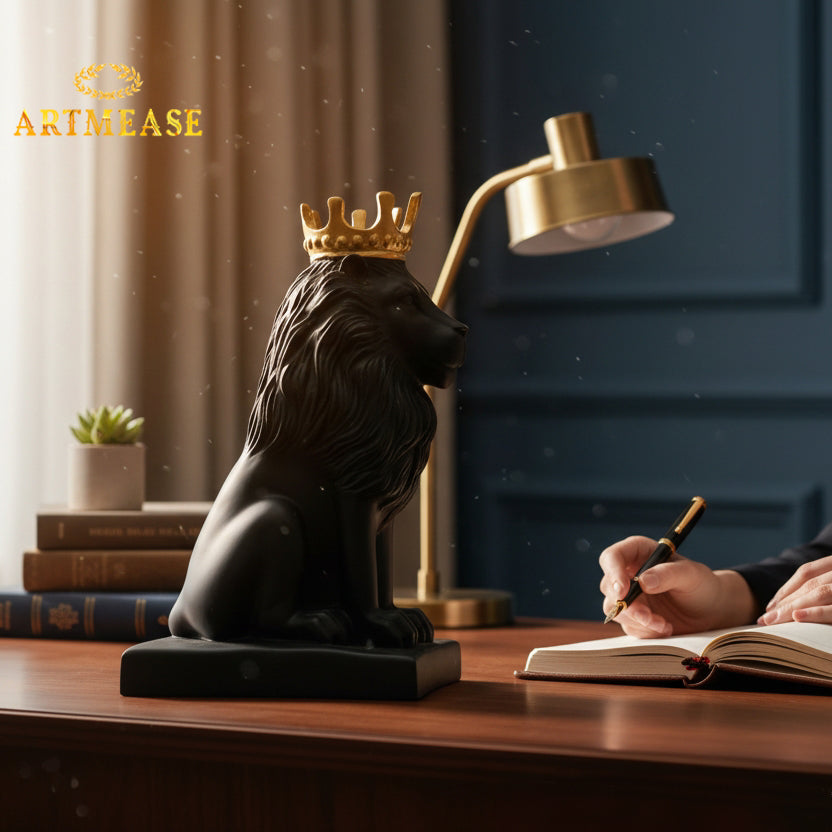 Lion With Crown