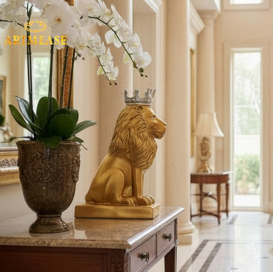 Lion With Crown
