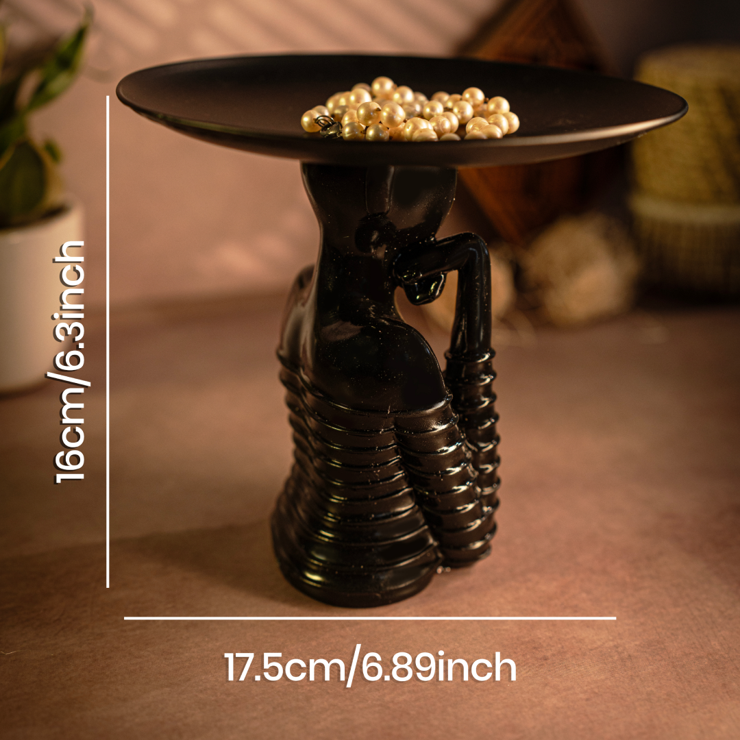 Nordic Women Tray Sculpture