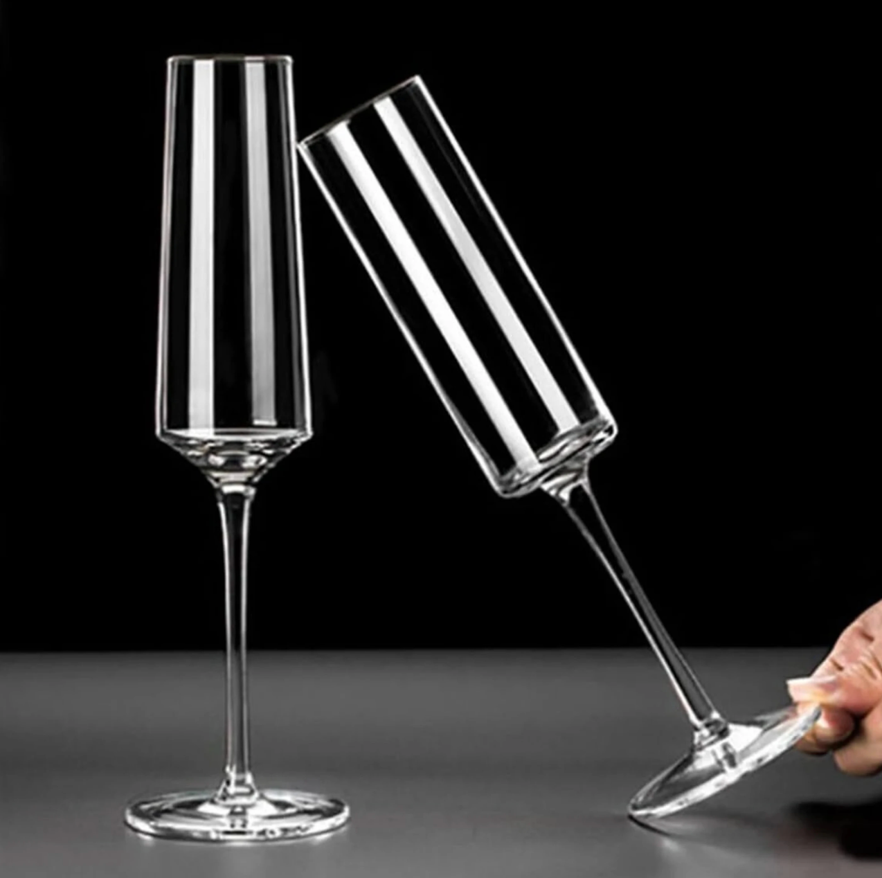 Artmease Premium Champagne Flute Glass Set of 2