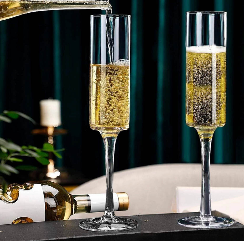 Artmease Premium Champagne Flute Glass Set of 2