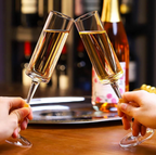 Artmease Premium Champagne Flute Glass Set of 2