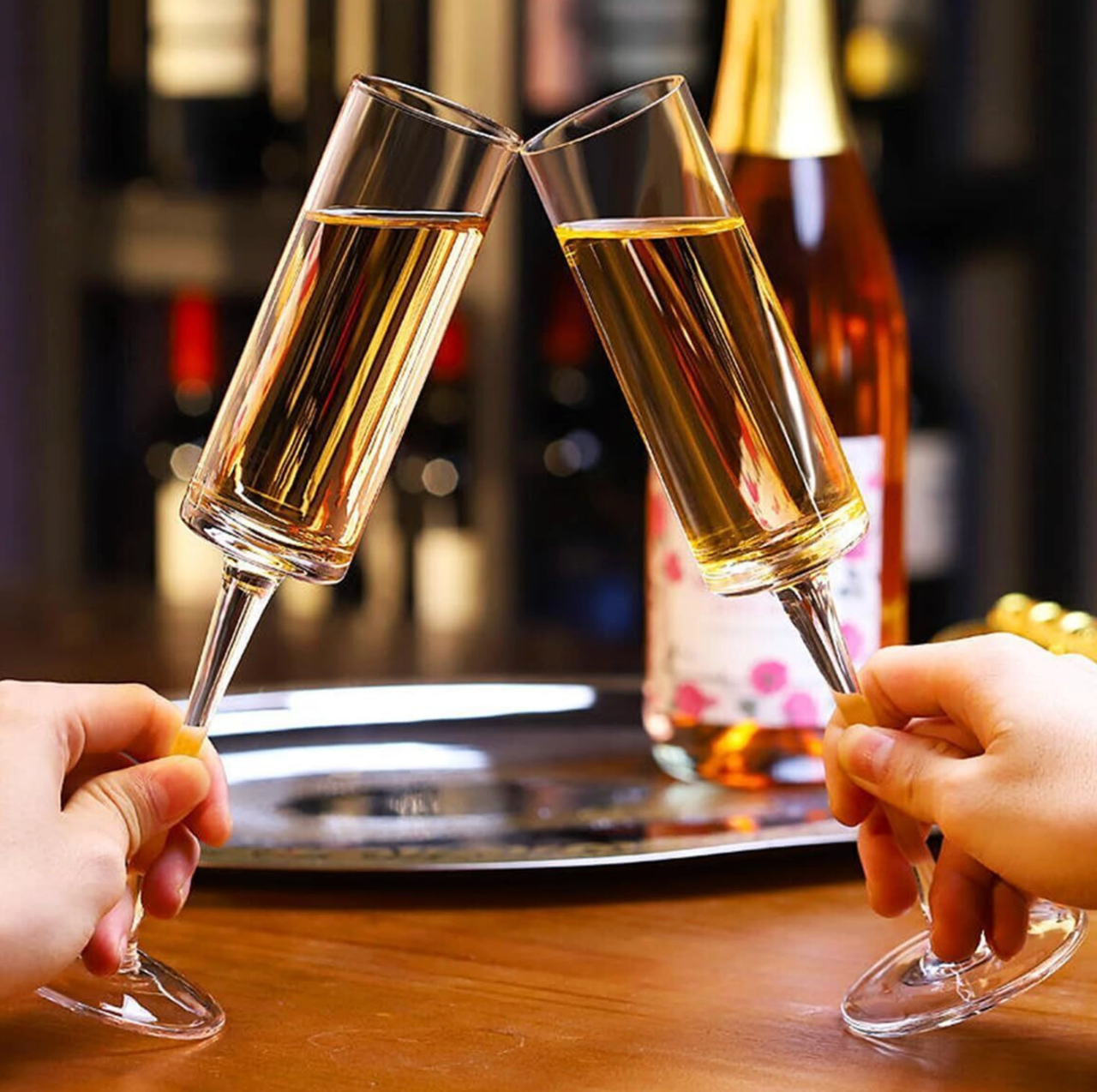 Artmease Premium Champagne Flute Glass Set of 2