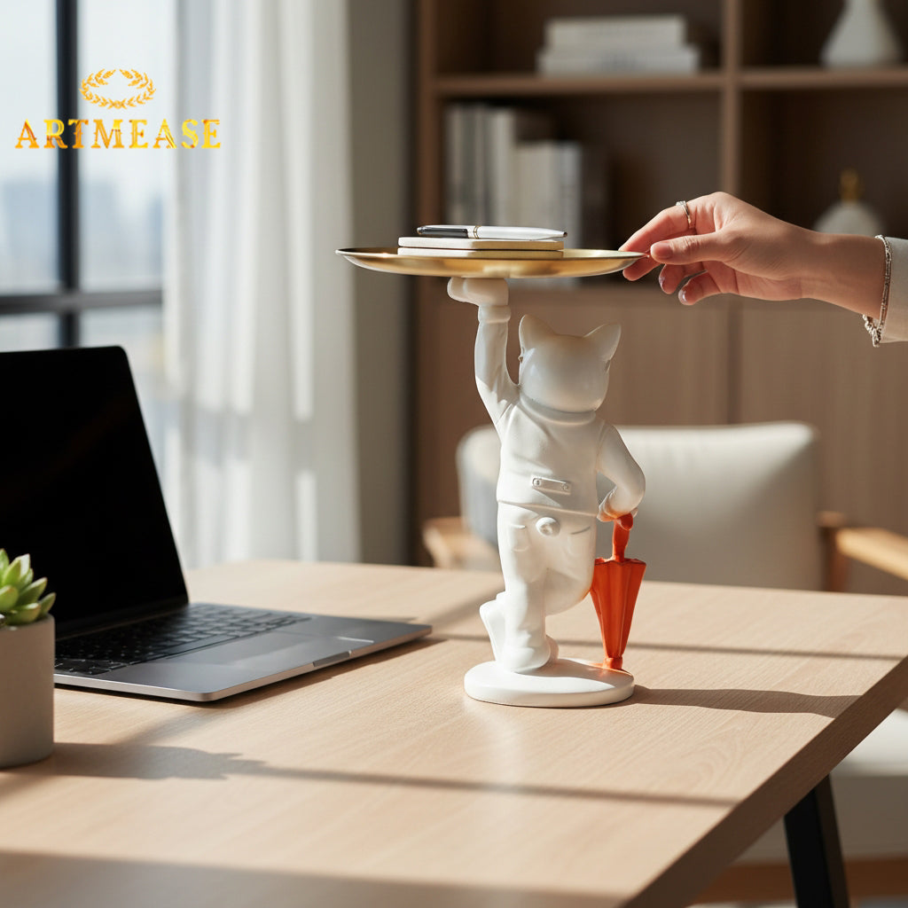 Standing Dog Sculpture