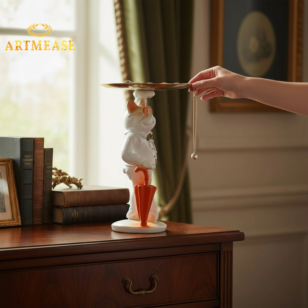 Standing Dog Sculpture