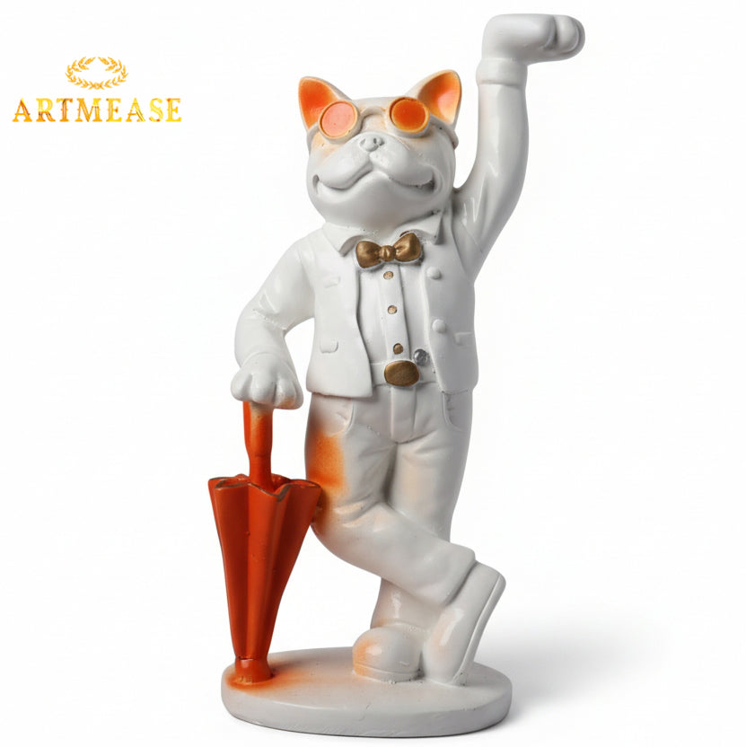 Standing Dog Sculpture