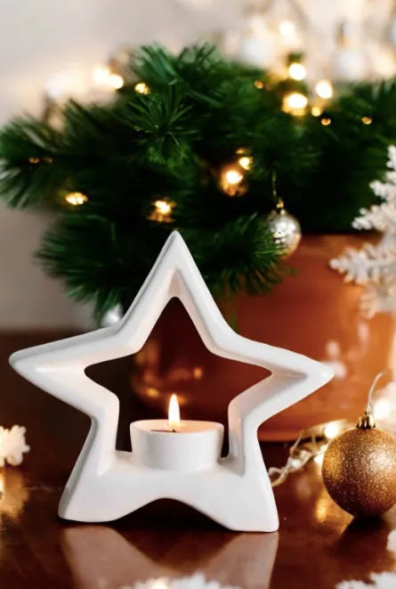 Star Shaped T-light Holder