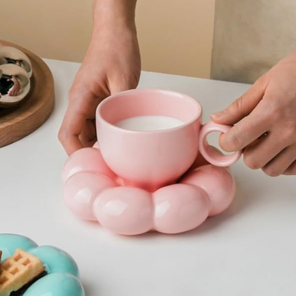 Sunflower Cup Saucer Set
