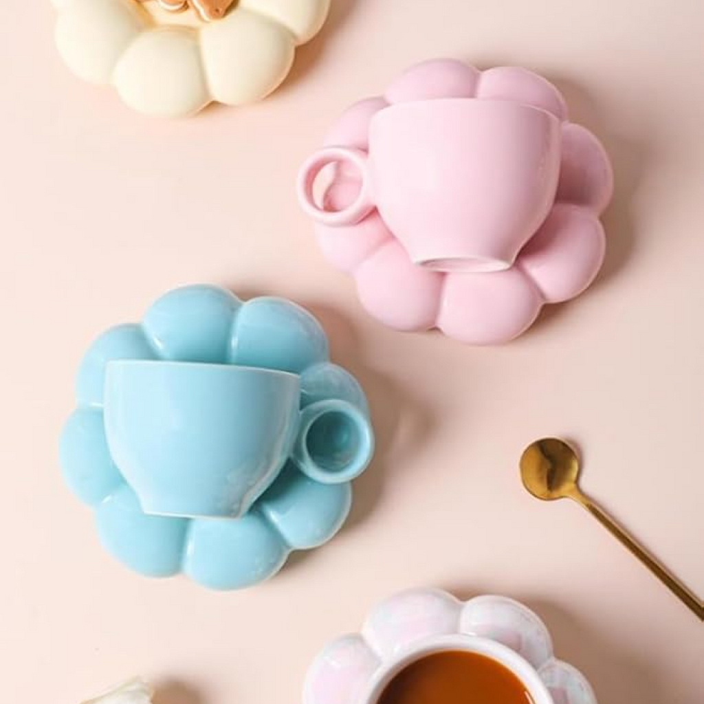 Sunflower Cup Saucer Set