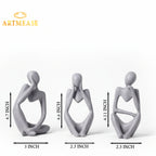 Thinking Men Statue Set of 3