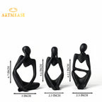 Thinking Men Statue Set of 3