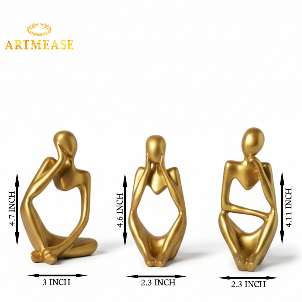 Thinking Men Statue Set of 3