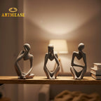 Thinking Men Statue Set of 3