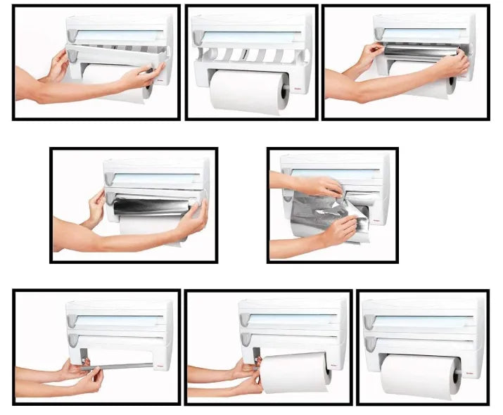 Triple Paper Dispensar 3 in 1