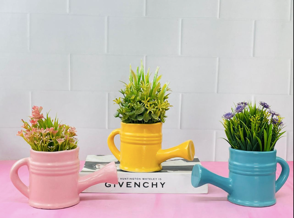 watering can succulent planter Watering Cane Planter – Artmease
