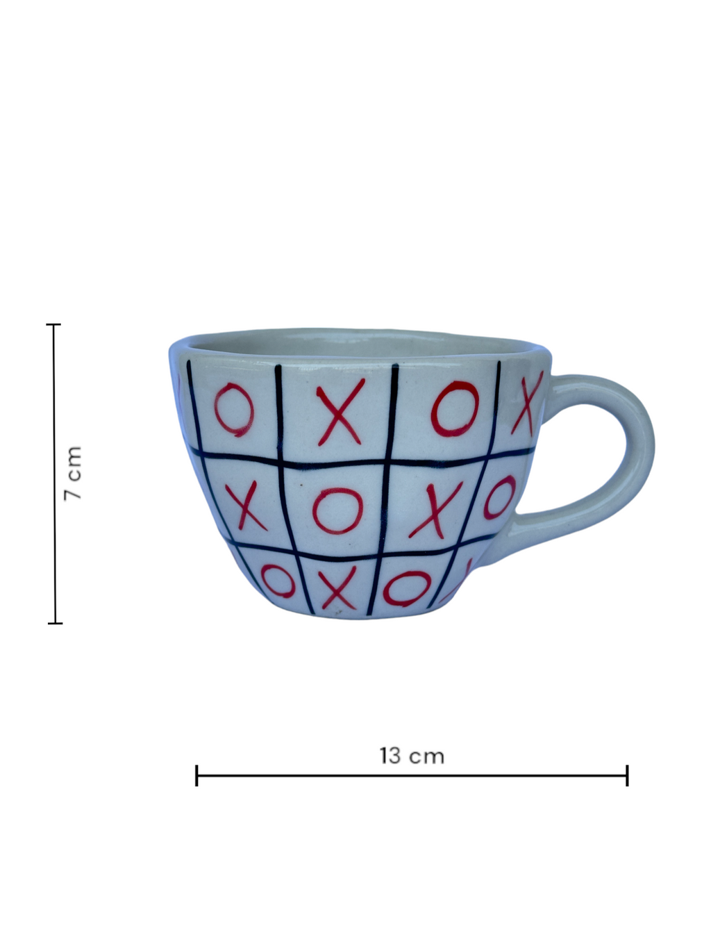 XOXO Coffee Mug (Floral Cup & Saucer)